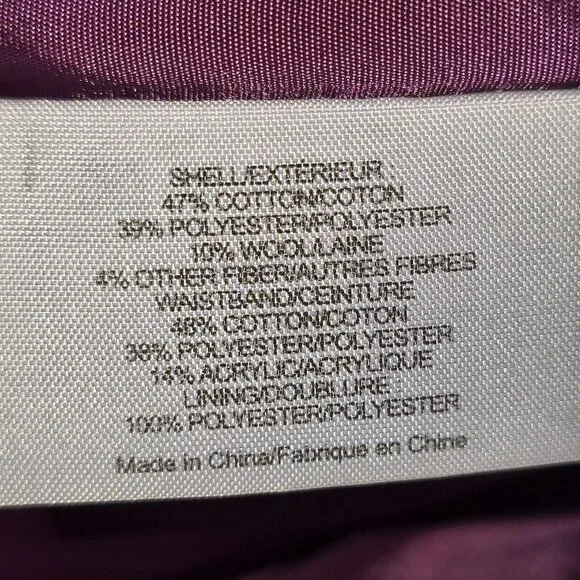 Tory Burch Merlot Multi Tweed Darren Straight Pencil Skirt Size 2 NWT 18121309 - Picture 11 of 11